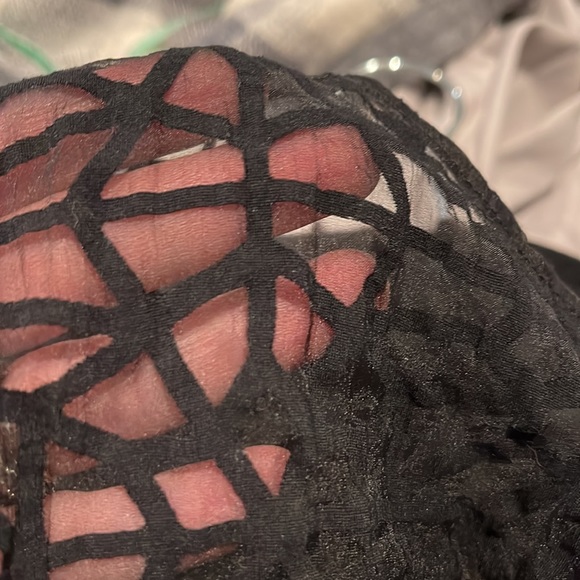 Sandro cutout back sheer top sheath dress - Picture 11 of 11